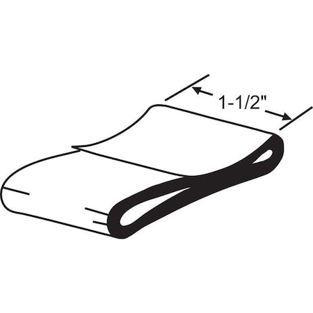 Strybuc 36in Shower Door Seal Gray 22-52